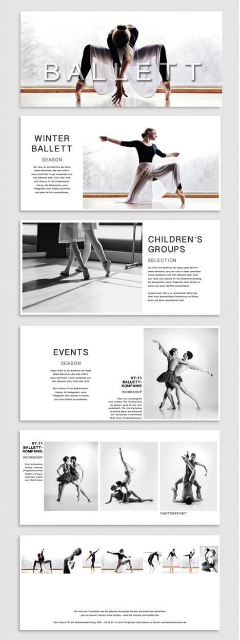 Ballett: freies Freelancer-Projekt mit Berliner Agentur